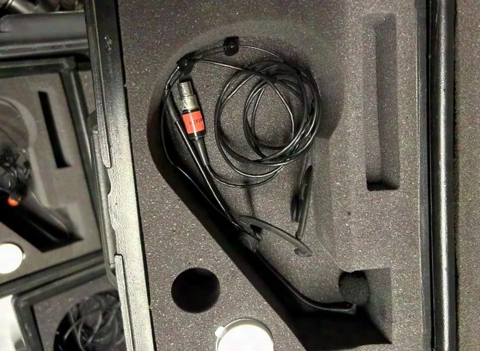 Shure Beta 54 Headset avec bonnette anti-vent et pince black TA4F
