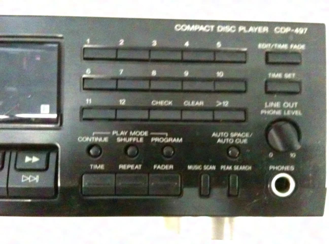 Sony CD Player CPD 497