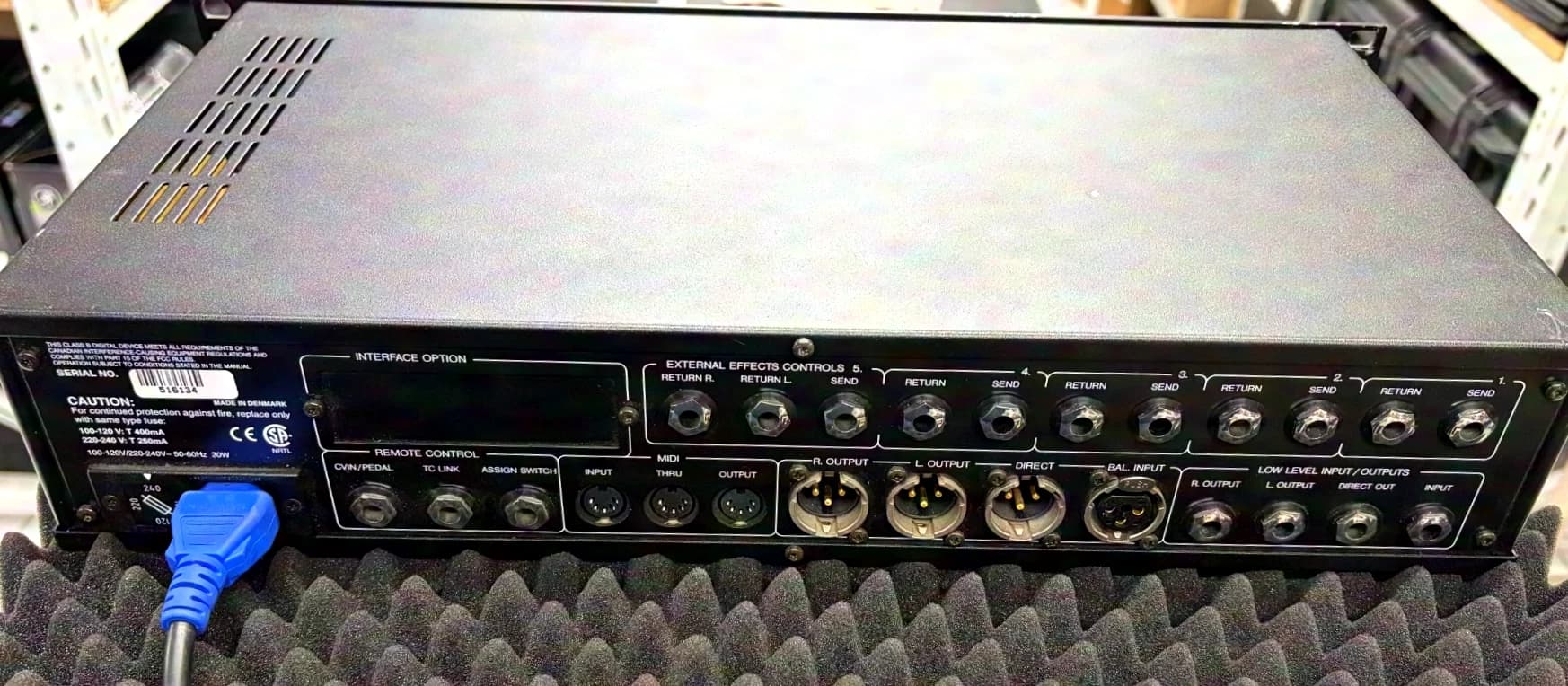 TC ELECTRONIC TC 2290 Délai numérique dynamique