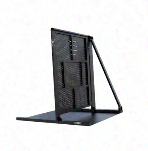 TEGO PRO Crash Barrier - Portillon avec passage de câbles - BLACK