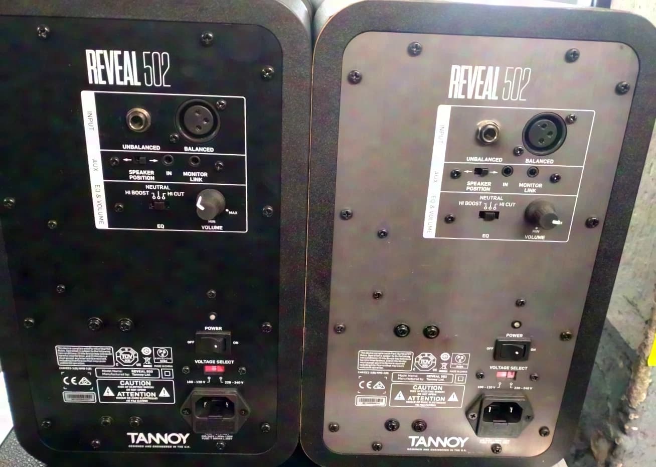 Tannoy Reveal 502 Moniteur de studio actif de proximité