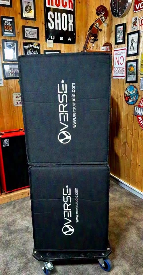 Verse Viscount D:Sub 15" caissons de basses actifs 2 pièces avec housses et interface