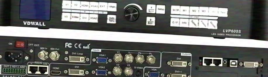 Processeur vidéo Scaler mur LED LVP605S