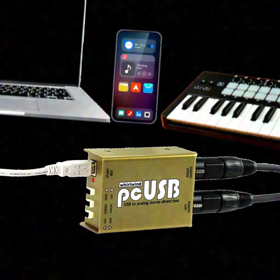 Interface audio USB Whirlwind PC, neuve