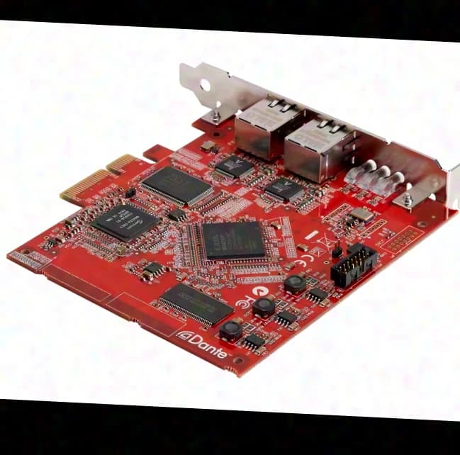 Yamaha Dante Accelerator AIC128-D, carte Dante PCIe 128 I/O