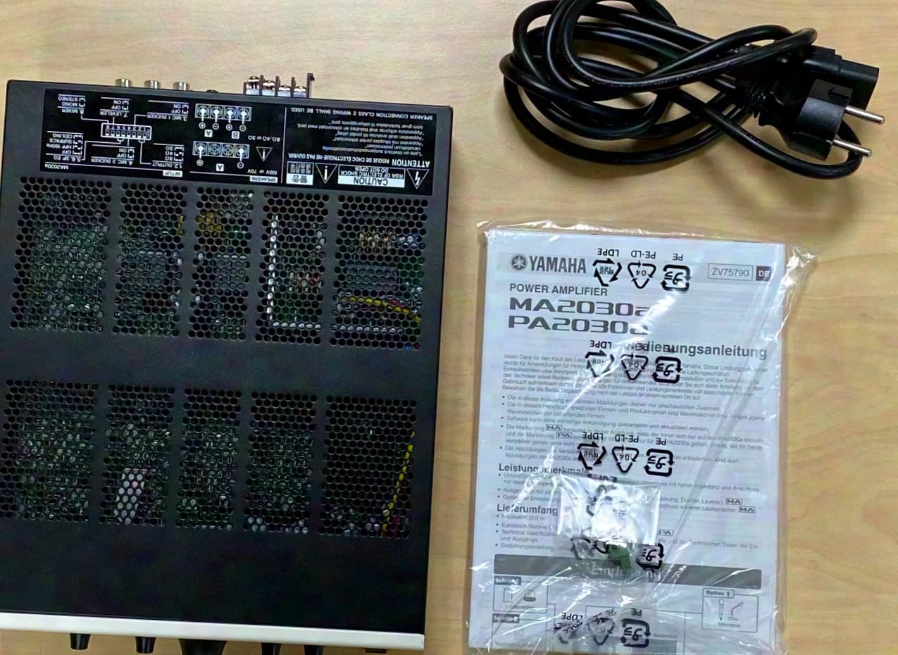 Amplificateur Yamaha MA2030a