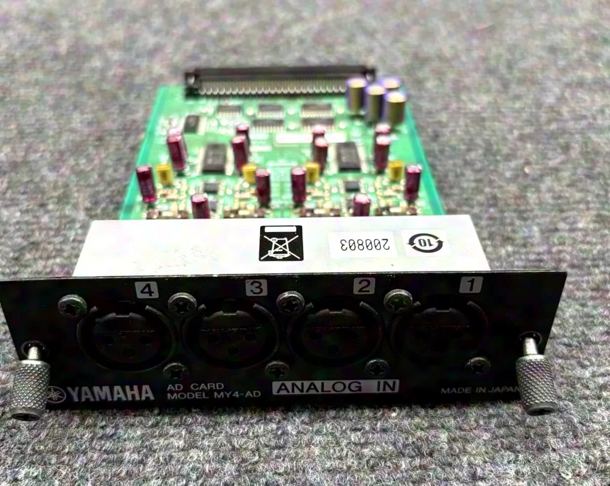 Convertisseur AD 4 canaux Yamaha MY4-AD pour Yamaha CL / QL / M7CL / LS9