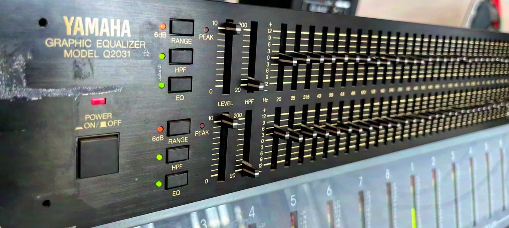 Yamaha Q2031 Égaliseur graphique à double canal