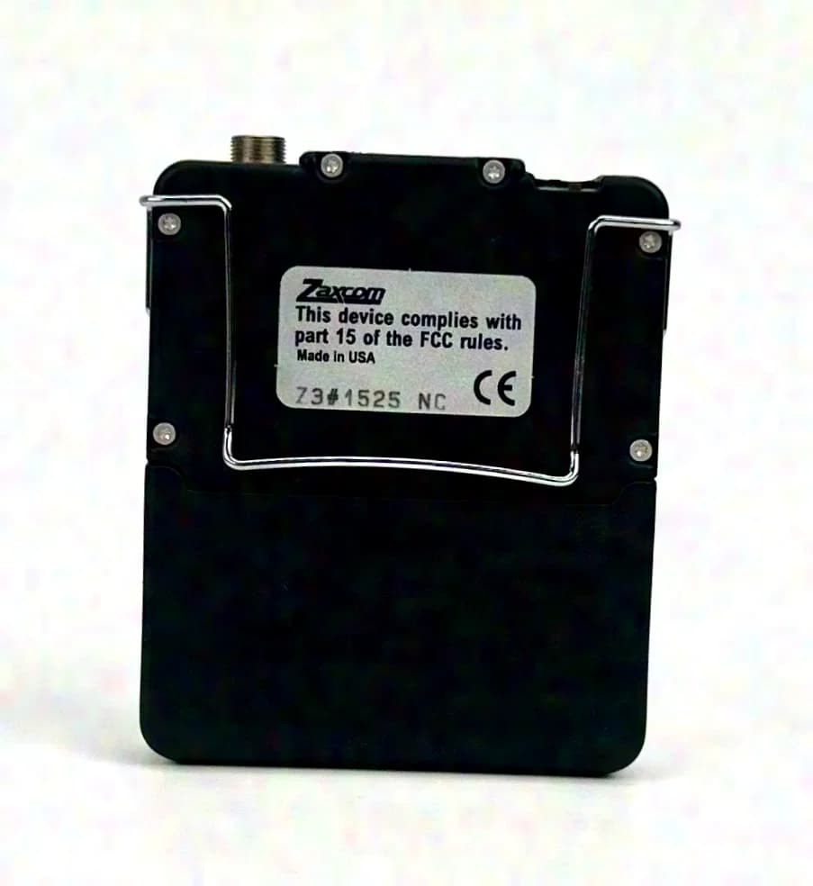 Enregistreur audio flash Zaxcom Z300 NC au format bodypack avec timecode et microphone