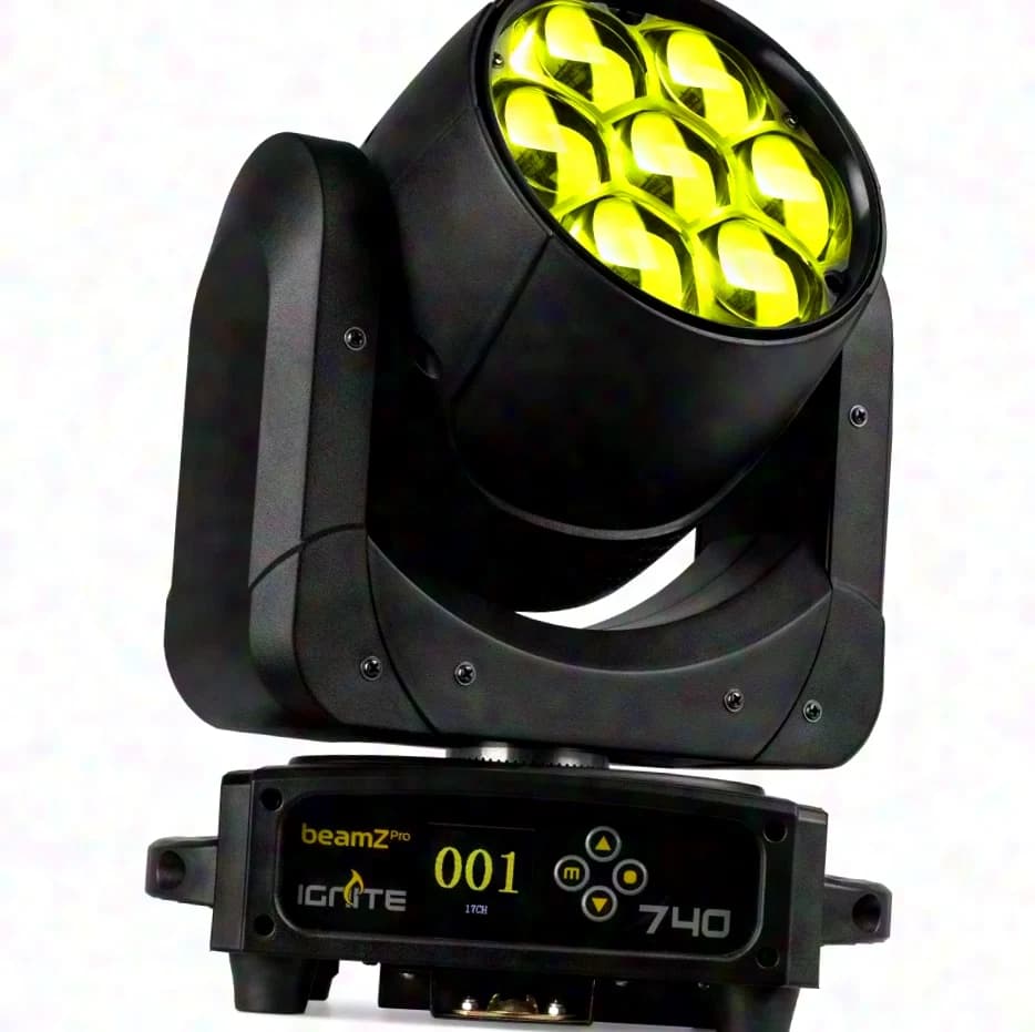 beamZ Pro IGNITE740 lyre LED Wash à zoom 7x40W