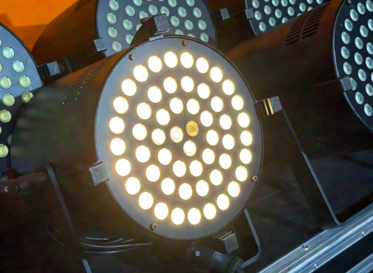 mls light systems M20 LED Projecteur de théâtre - Set de 24 unités