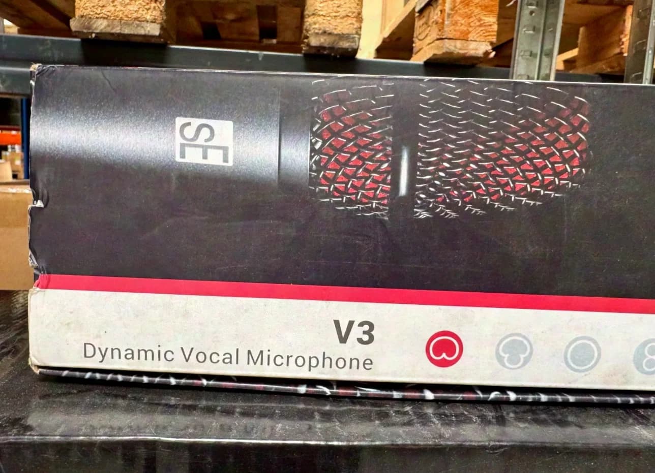 sE Electronics V3 microphone vocal dynamique B-stock