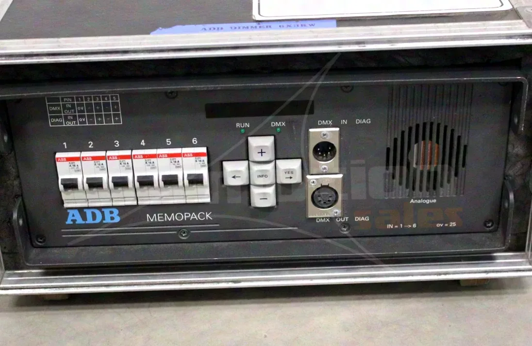 ADB Dimmer Memopack 6x3kw