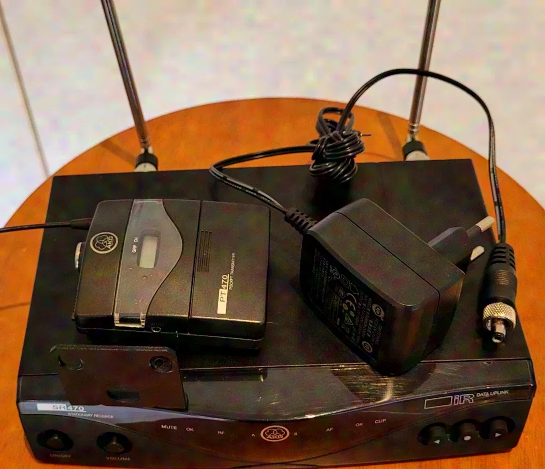 AKG WMS 470 - Set émetteur de poche
