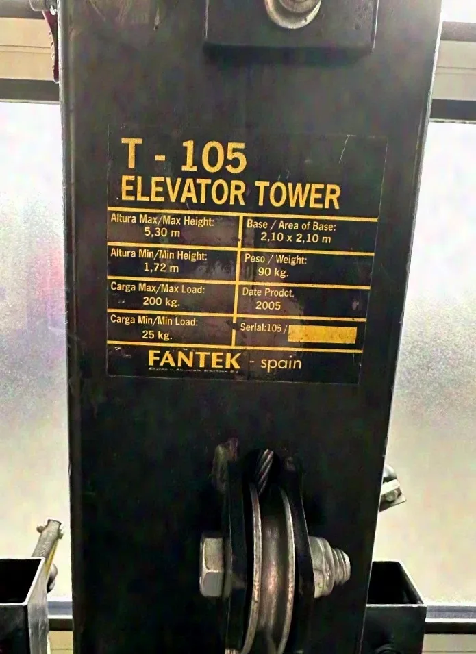 Fantek T 105 Élévateur de structures