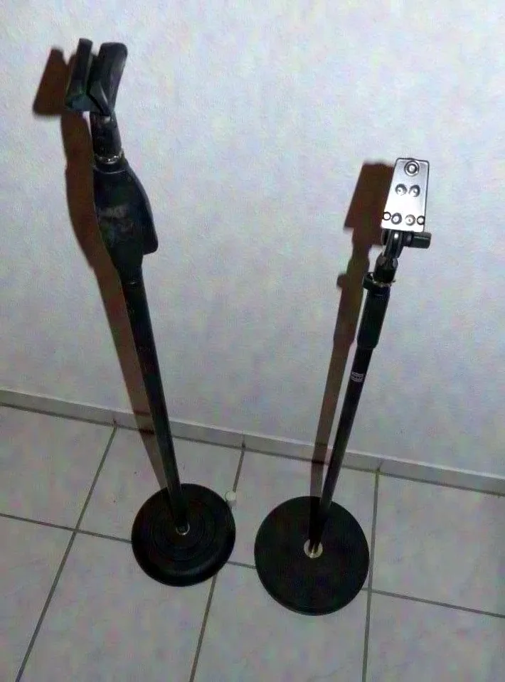 Pieds de microphone KM et autres