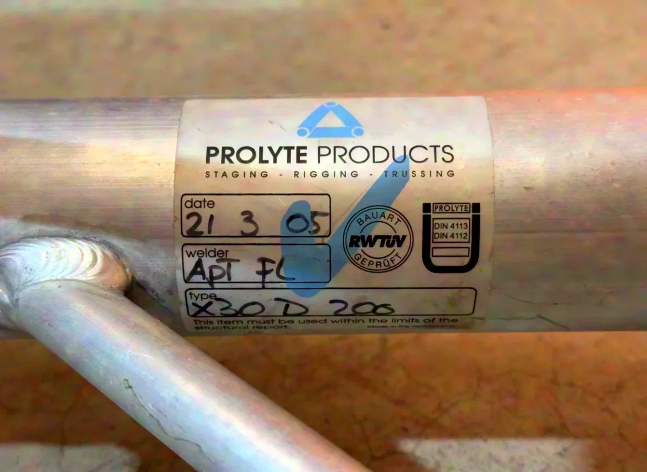 PROLYTE X30D - 200 Structure 2.0m argent