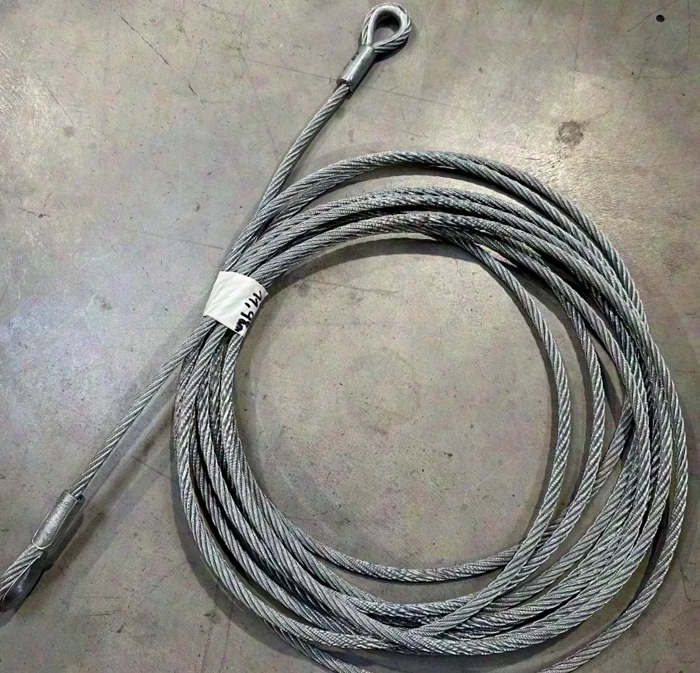 Câble en acier, 11,95m - épaisseur de 10mm