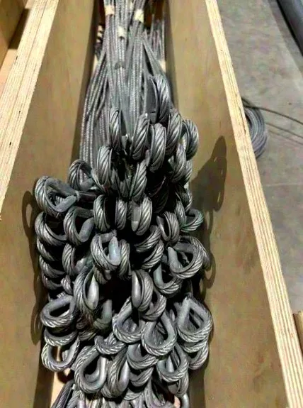 Câble en acier 8mm, longueur 100cm, cosse à une extrémité, autre extrémité ouverte