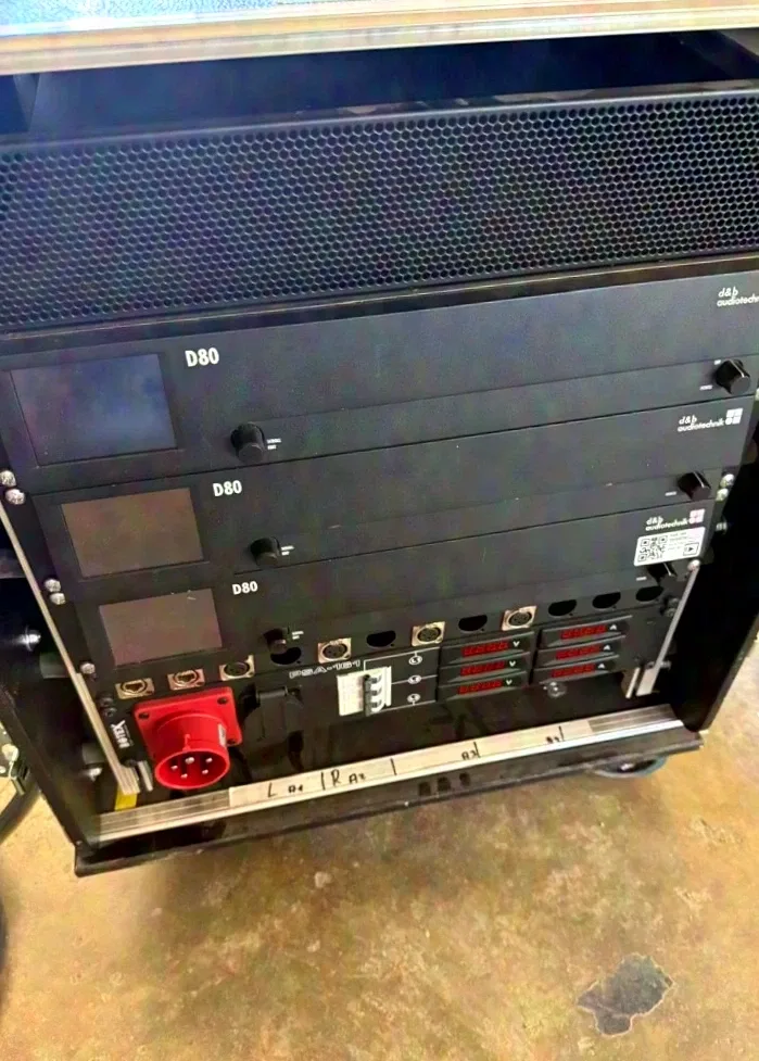 d&b D80 Rack d’amplis 3 unités D80