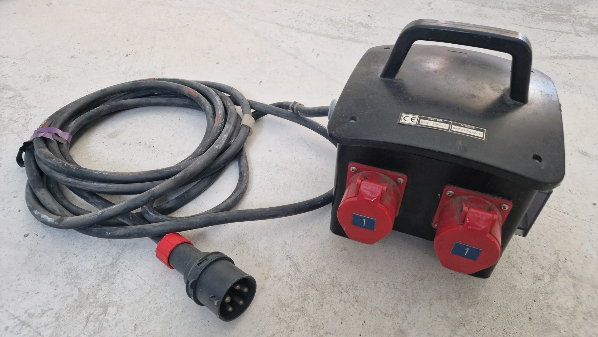 Coffret électrique P17 32A