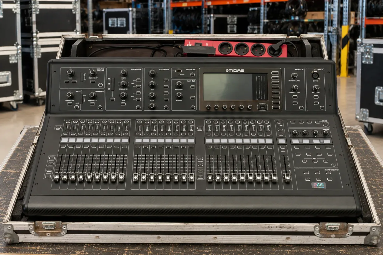 CONSOLE DE MIXAGE NUMÉRIQUE MIDAS M32