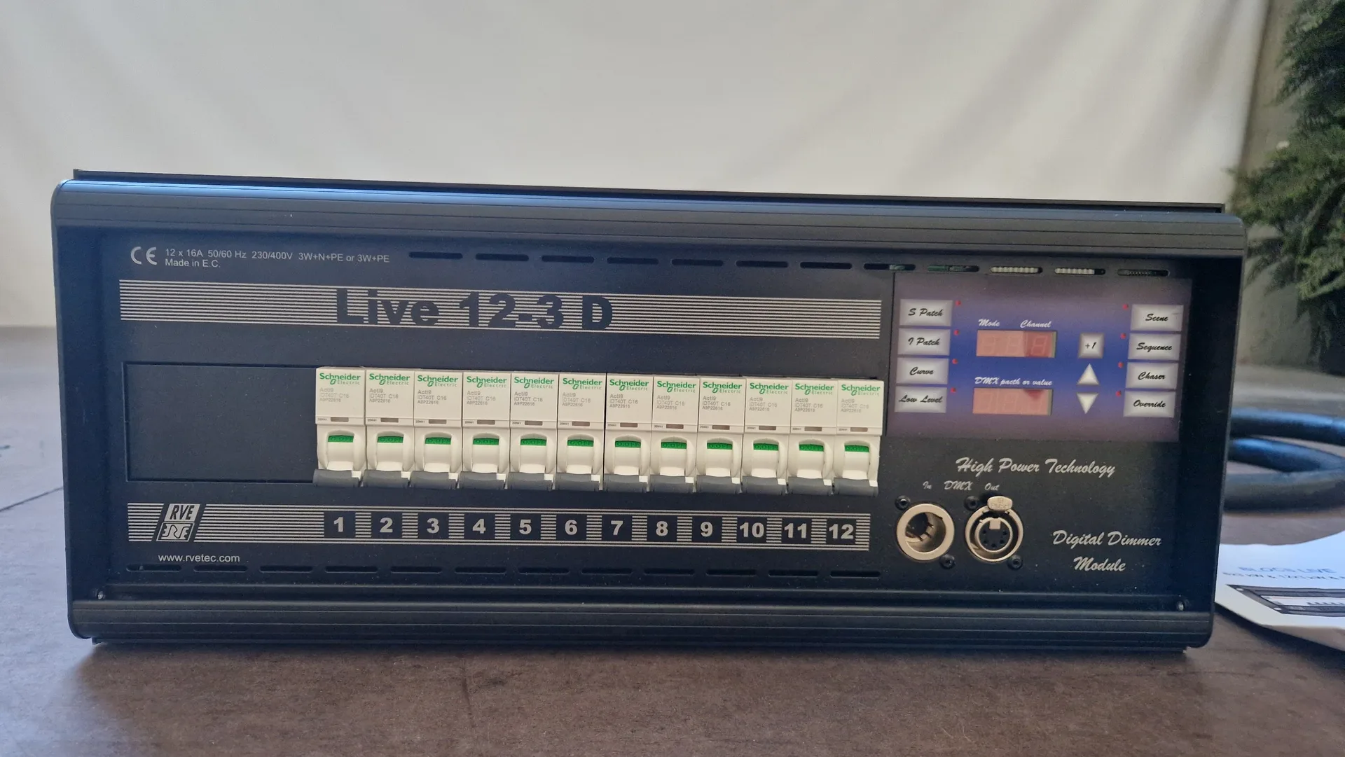 Gradateur RVE 12-3D - 12 x 3Kw