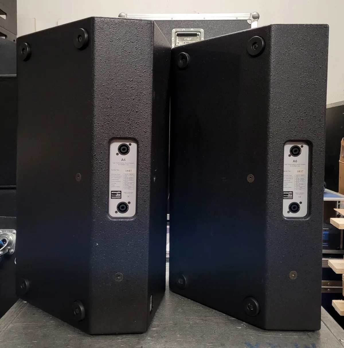 Enceintes Seeburg Acoustic Line A6